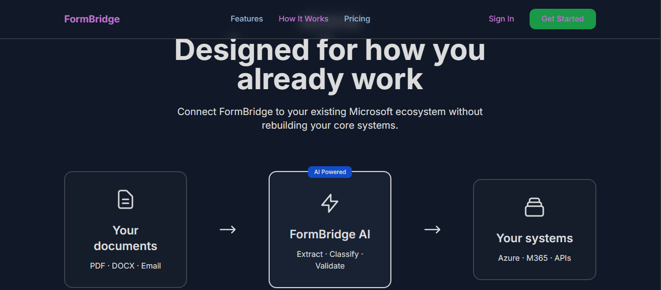 AI-powered OCR and data extraction results