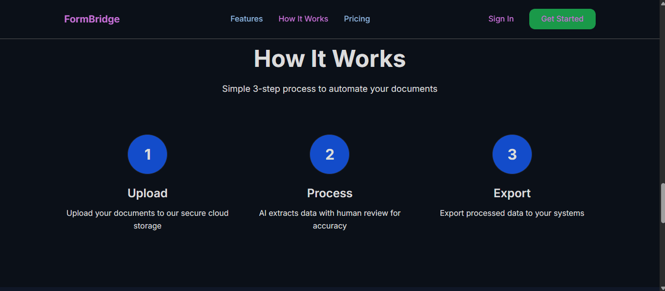 Searchable document archive with filters